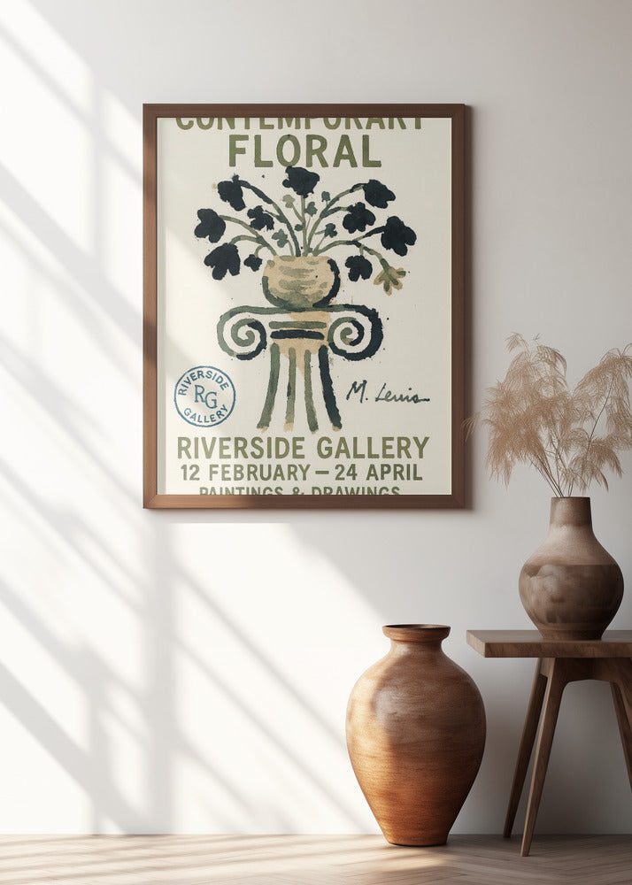 Riversideg allery poster