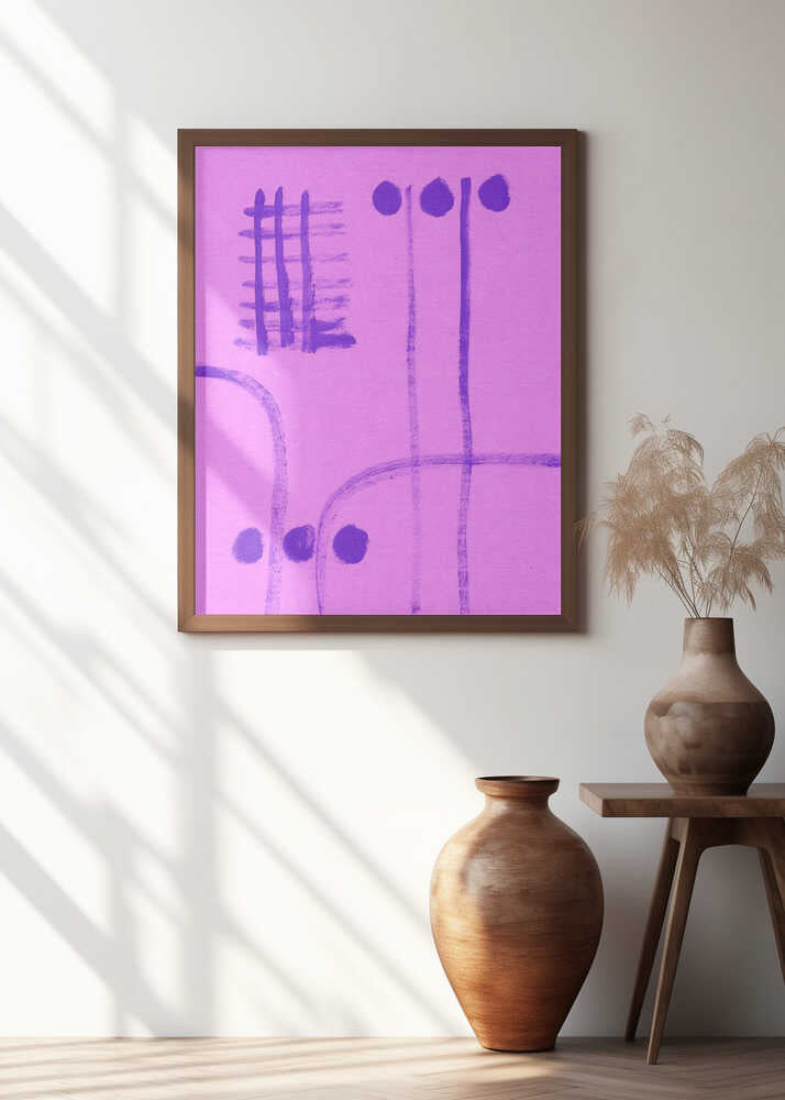 Purple Linescape
