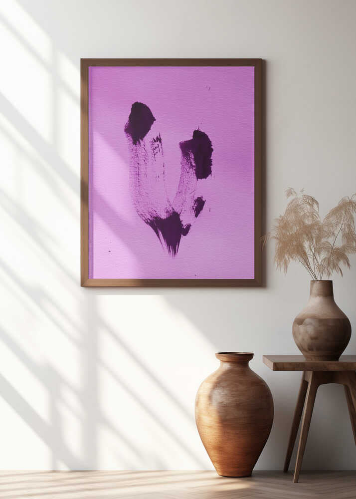 Purple Brush Embrace