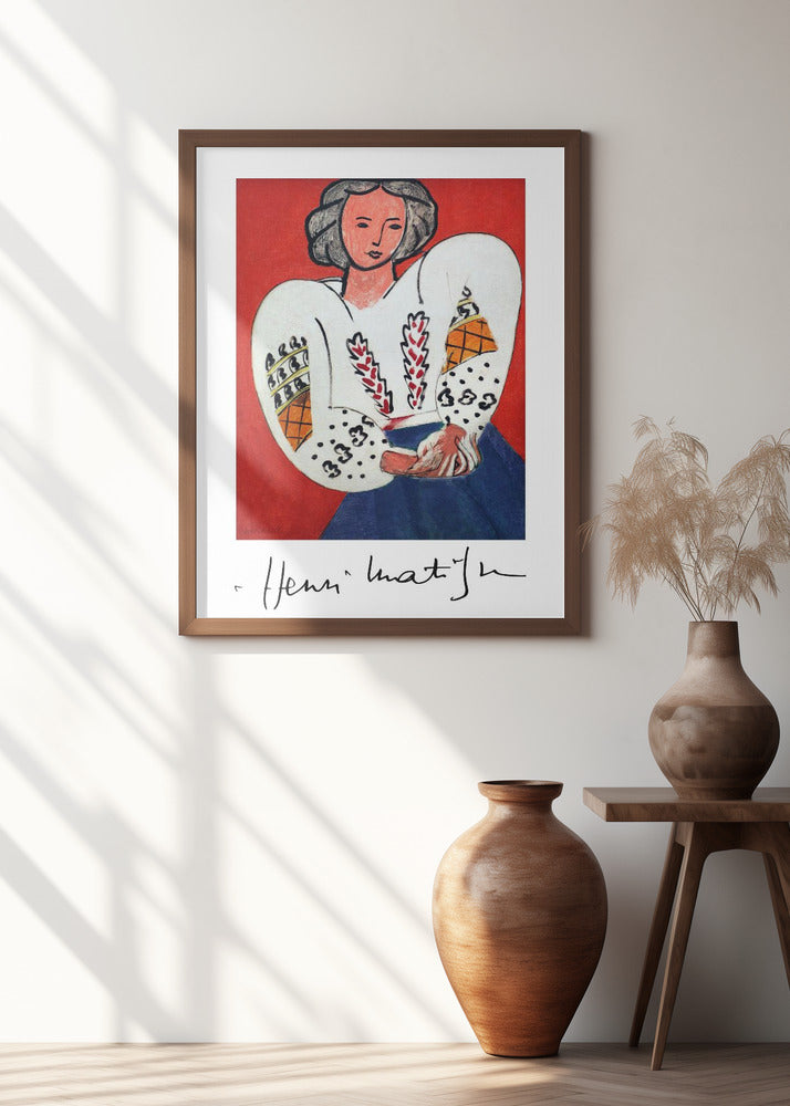 Henri Matisse, La Camicetta Romena, 1940