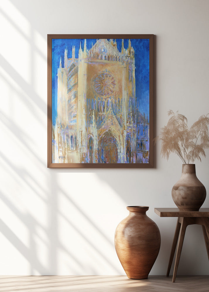 Cathedral, Harmony in Blue and Ochre