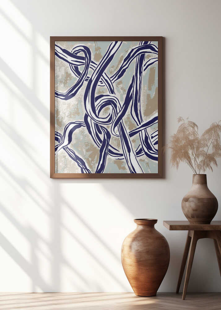 Follow the lines Abstract knots