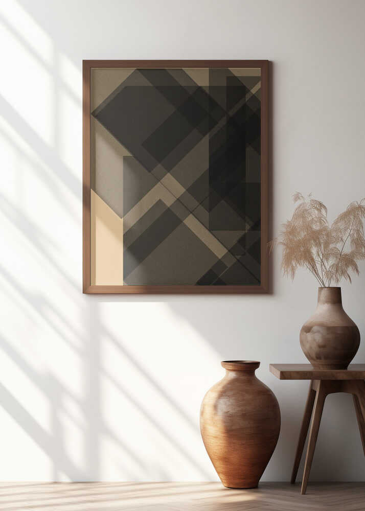 Geometric Intersections: Minimalist No.3