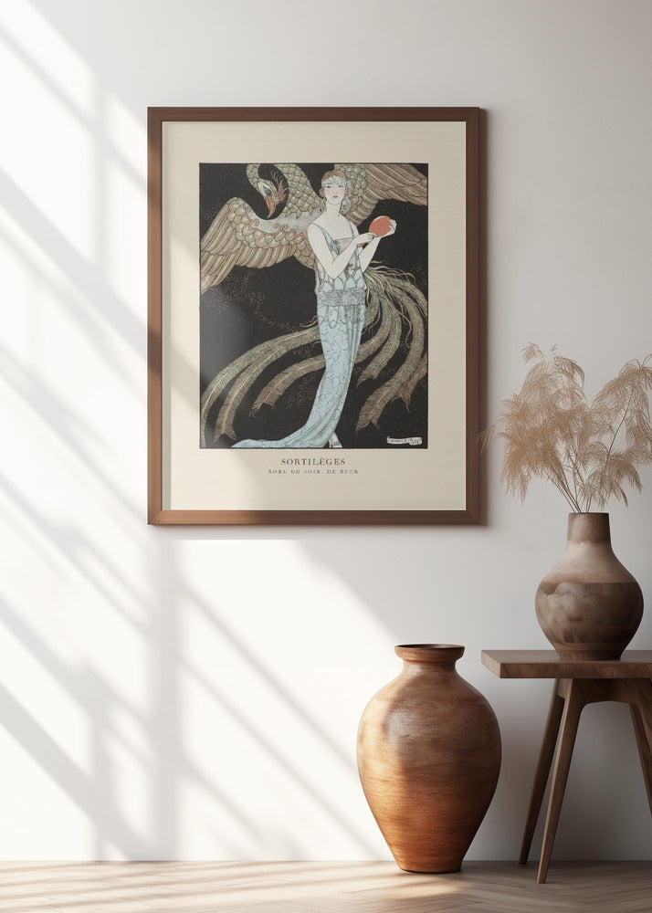 Sortilèges Evening Dress, De Beer (1922) By George Barbier