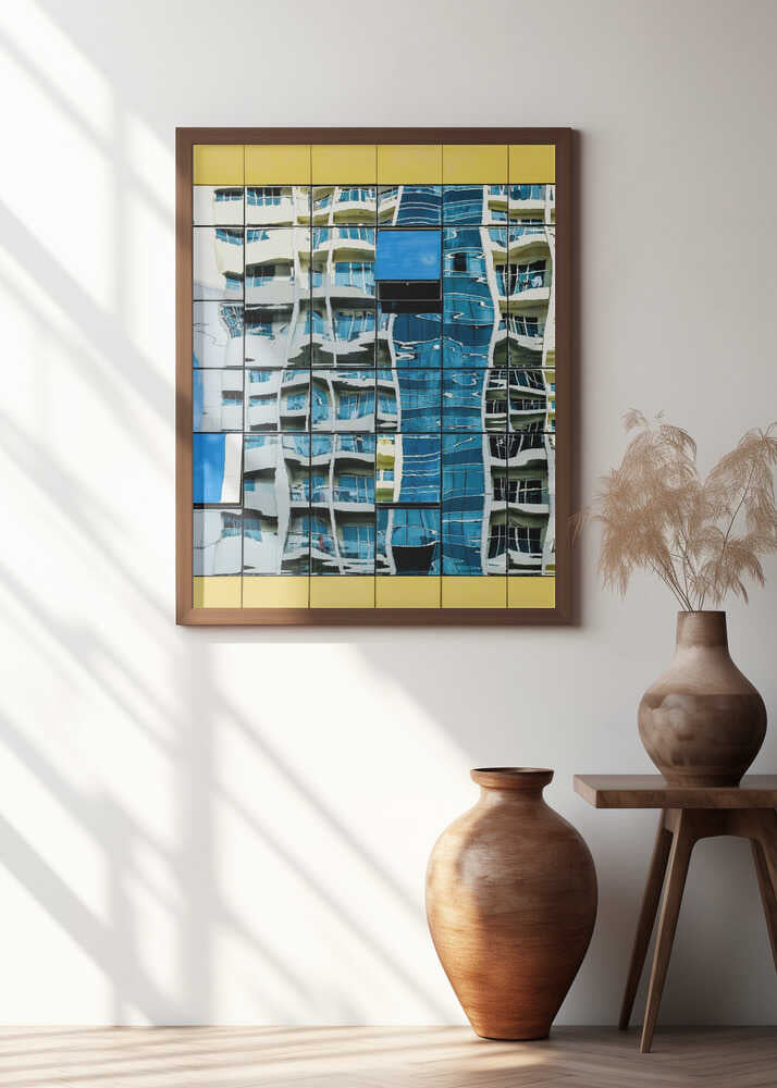 Reflections in glass - London UK