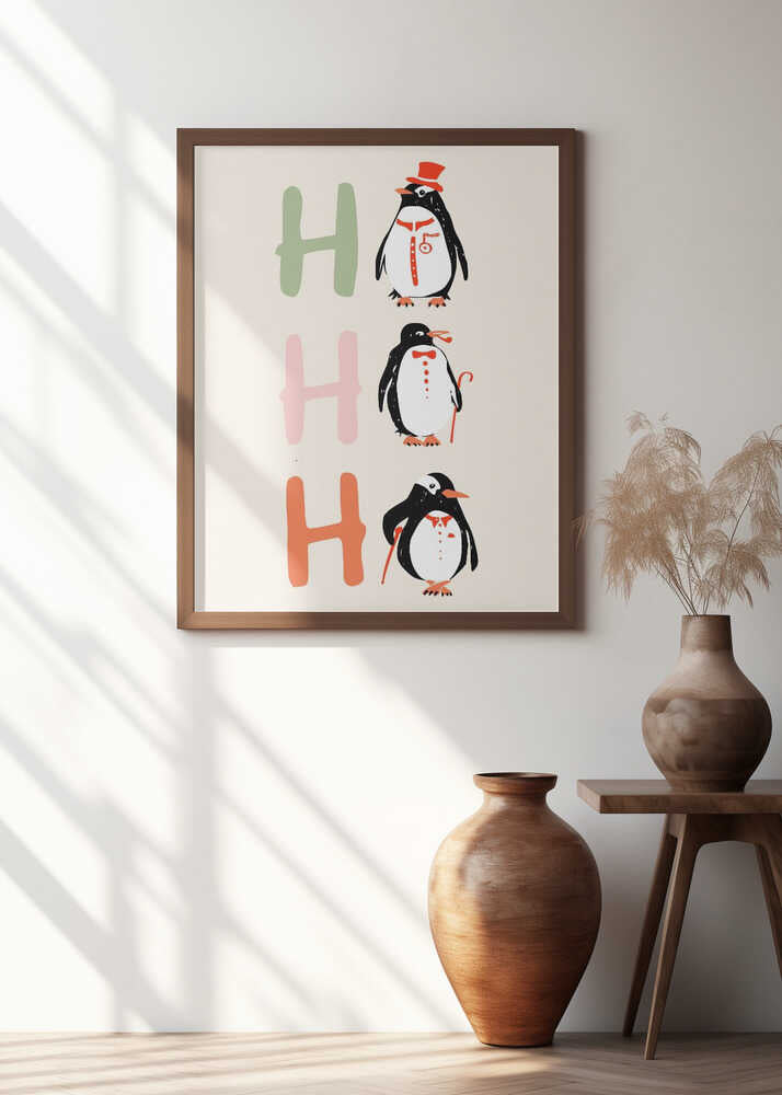 HoHoHo Festive Penguins