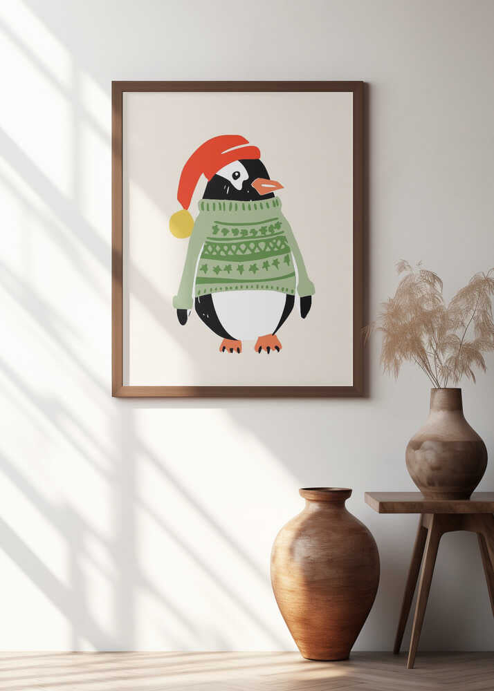 Cozy festive Penguin