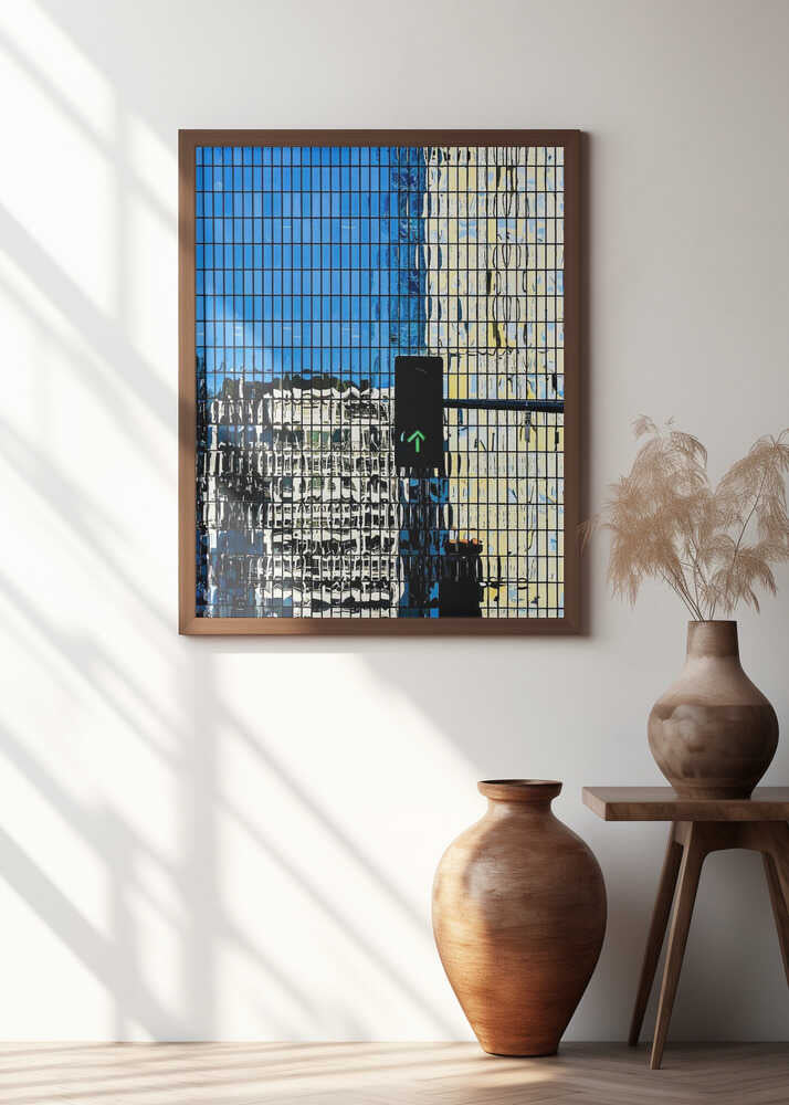 Reflections in glass - Los Angeles California