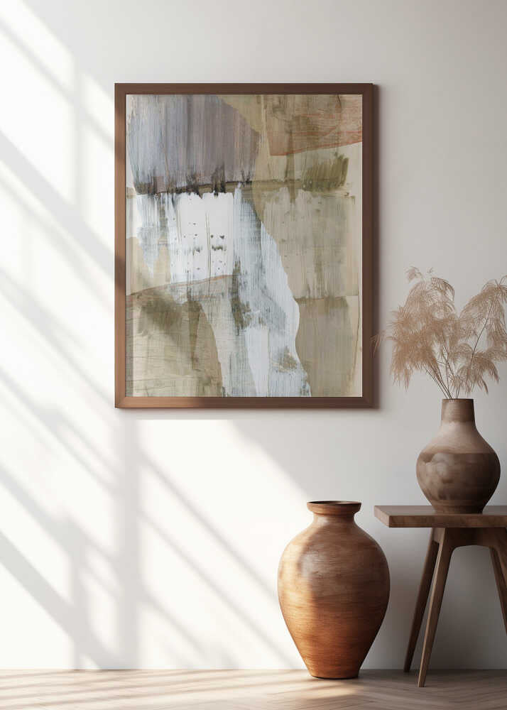 Pale Abstraction in Neutral Tones