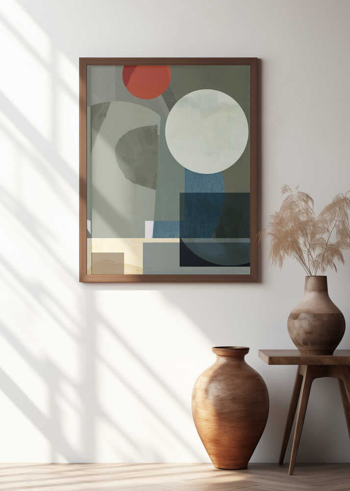 Mid-Century Modern Geometric Abstraction
