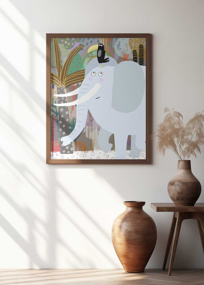 Elephant and Toucan Jungle Walk