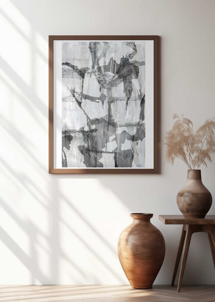 Black and Grey Collage No.1