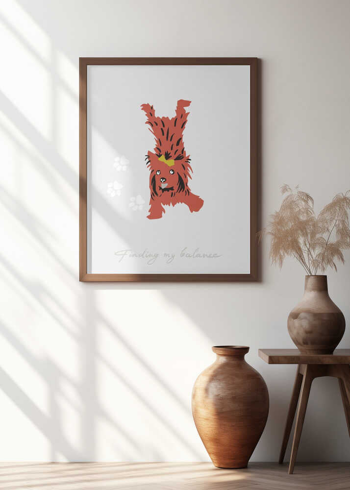 Yoga Dogs - Finding my balance