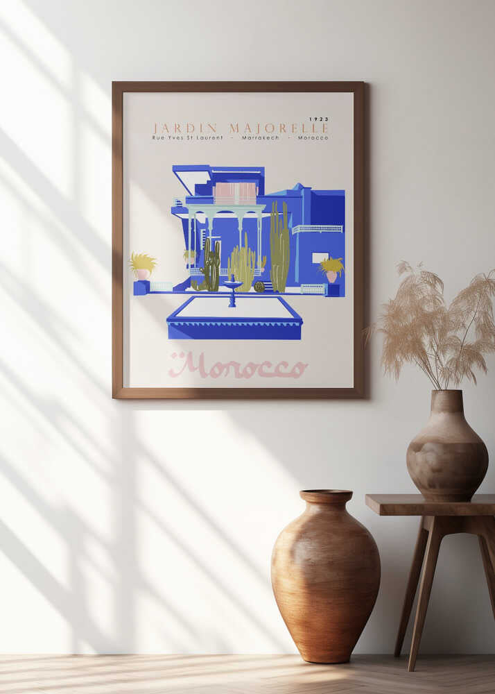 Jardin Majorelle, Morocco, Marrakech