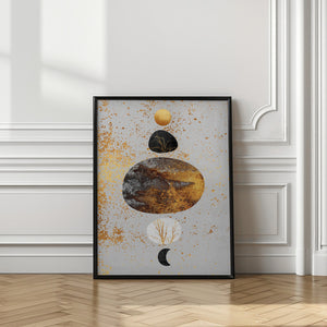 Art Prints of Sun And Moon