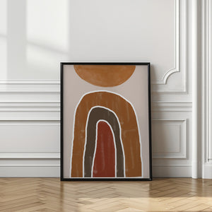 Art Prints of Abstract Rainbow