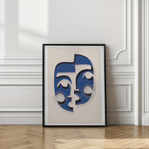 Art Prints of The Mask (Blue)