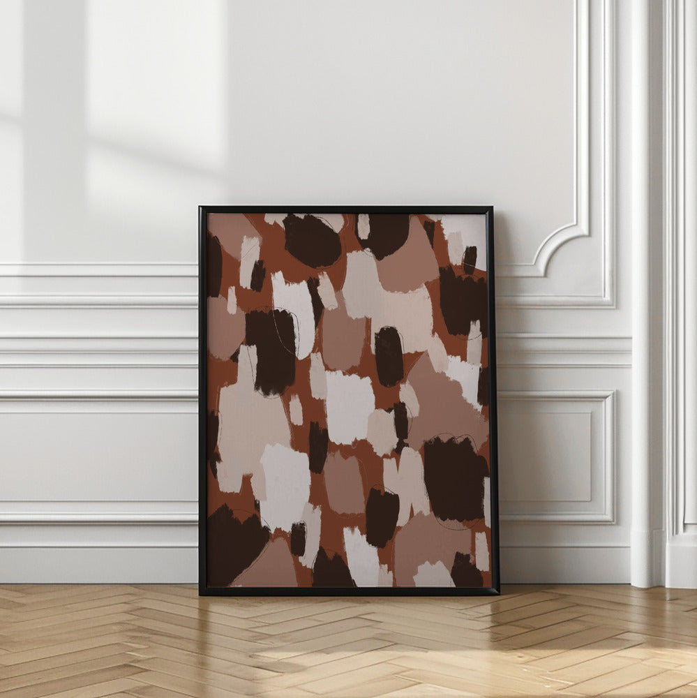 Earthy Brush Strokes