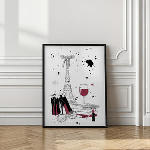 Art Prints of Living in Paris