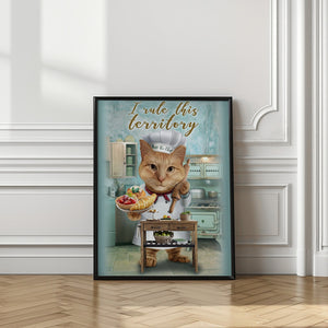 Canvas Art Print my territory
