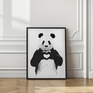Canvas Art Print All you need is love
