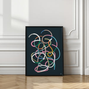 Art Prints of Color Lines