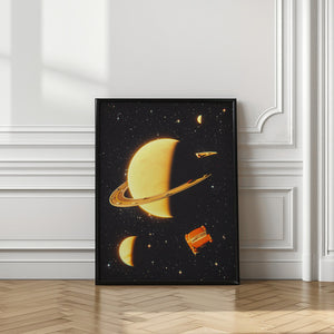 Art Prints of Rings of Saturn