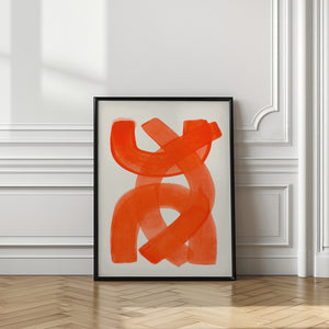Art Prints of Orange Strokes