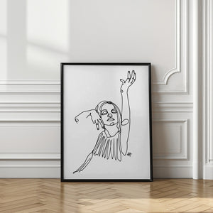 Art Prints of Dancing With Myself