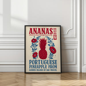 Art Prints of Pineapple kitchen print