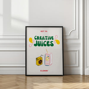 Art Prints of Creative Juices Print