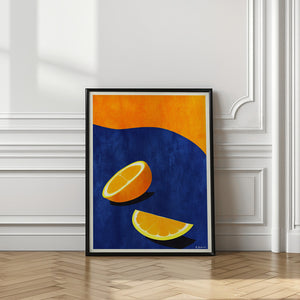 Art Prints of Petit Déjeuner, Deux Oranges