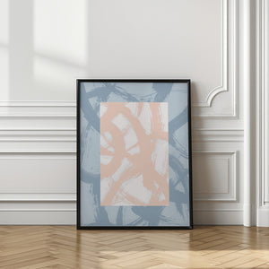 Art Prints of Abstract Brush Strokes 98A