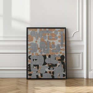 Art Prints of Ebony Shapes 3