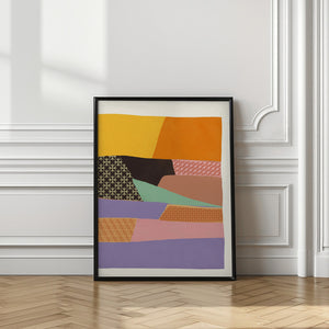 Art Prints of Collage abstract minimalism 04