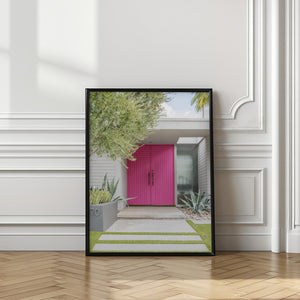 Art Prints of Magenta Pink Doors