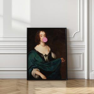 Art Prints of Renaissance Bubble Gum / Altered Art