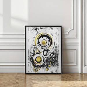 Art Prints of ABSTRACT ART Orbits