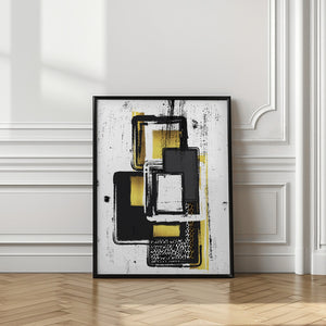 Art Prints of Abstract Painting No. 3 | gold