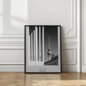 Art Prints of In focus: BERLIN Television Tower & Museum Island