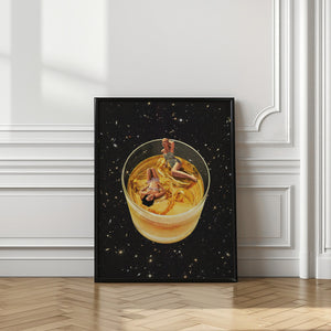 Art Prints of Whisky besties - On the rocks