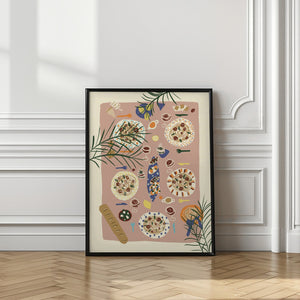 Art Prints of Festive Table