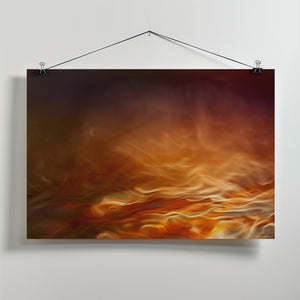 Art Prints of Burning water