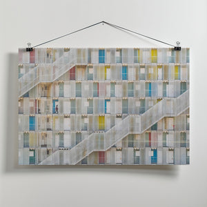 Art Prints of Colorful apartment