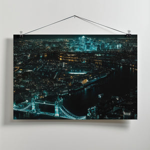 Art Prints of Cyberpunk London - I