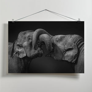 Art Prints of Exchange greeting