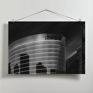 Art Prints of Curve building with Shadows