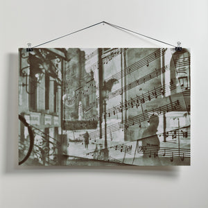 Art Prints of music is in the air