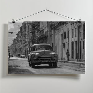 Art Prints of Havana in Black & White
