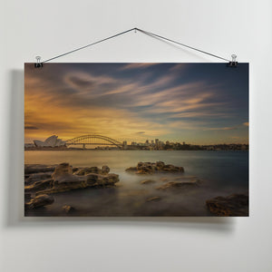 Art Prints of Syndey Oprea House Sunset